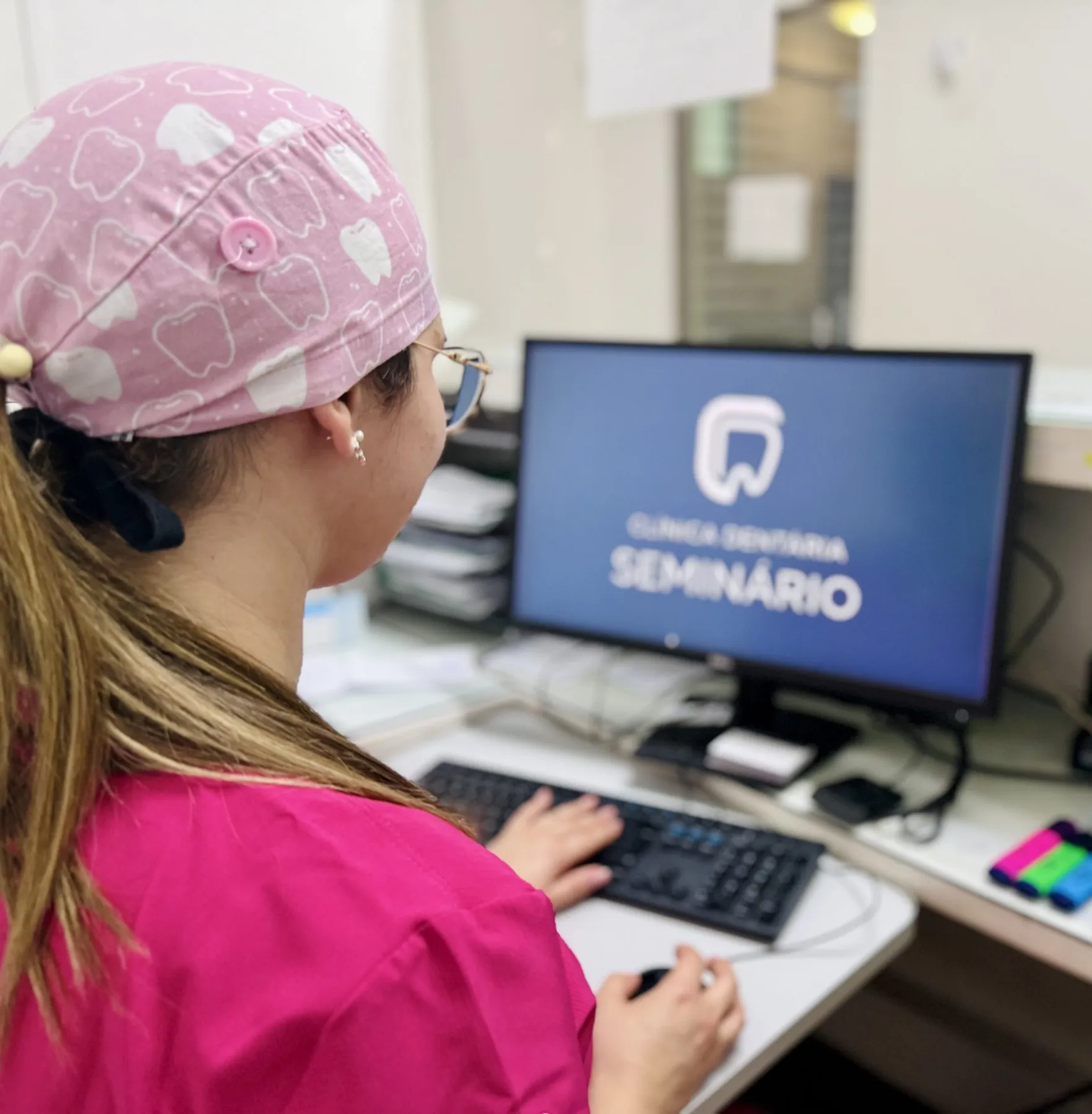 Receção da Clínica Dentária do Seminário